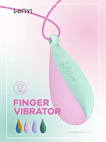 Necklace Vibrator-WY0657-2023 New Wholesale 10 Mode Mini Jumping Eggs Necklace Vibrator Sex Toys For Woman